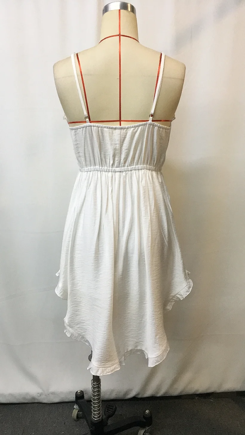 فستان نسائي أنيق على شاطئ البحر لعام 2025 بحمالات مزيفة وتنورة قصيرة لركوب الأمواج مثير بدون أكمام للصيف وحفلات الشاطئ والعطلات