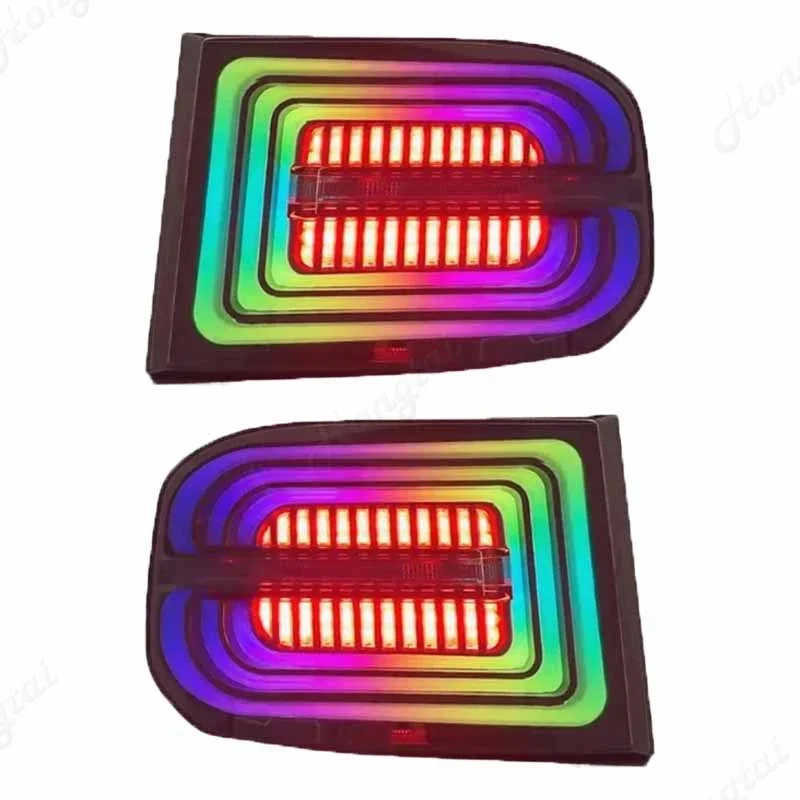 

Tail Lights for Toyota FJ Cruiser 2007-2017 LED Taillights Assembly Start-up Animation Sequential Indicator Rear Lamp Assembly