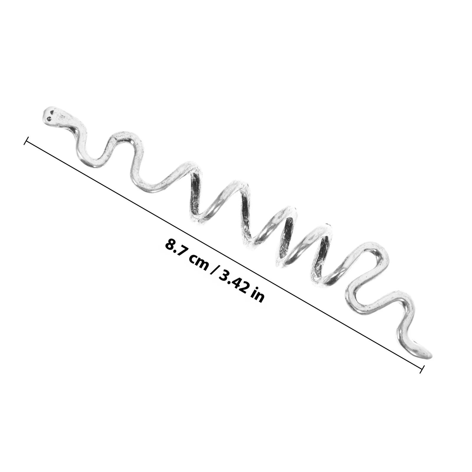 6 قطعة مجموعة مجوهرات الشعر الحلزوني Dreadlock الضفائر اكسسوارات الشعر سحر الأصفاد خواتم تصفيف Dreadlock اكسسوارات #5