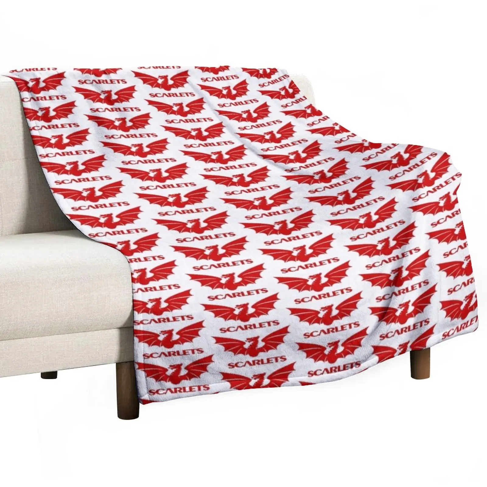 Scarlets Icon Throw Blanket Flannels Blanket valentine gift ideas