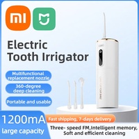 Xiaomi Electric Water Flosser Portable Water Flosser Oral Water Flosser 3 Speeds 5 Nozzles Travel Home Water Flosser