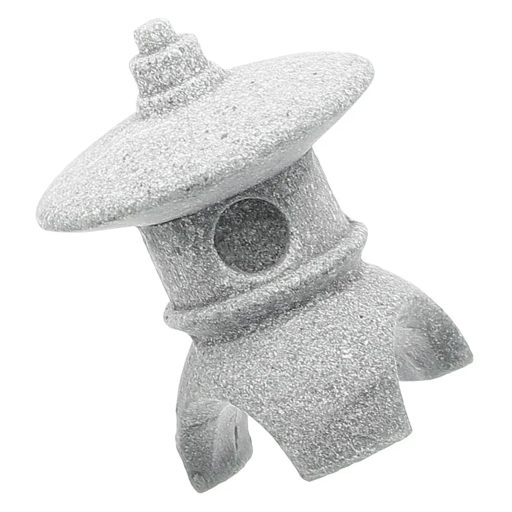 

Japanese Pagoda Lantern Stone Sculpture Miniature Zen Garden Decoration Aquarium Landscaping Micro Landscape Garden Ornament