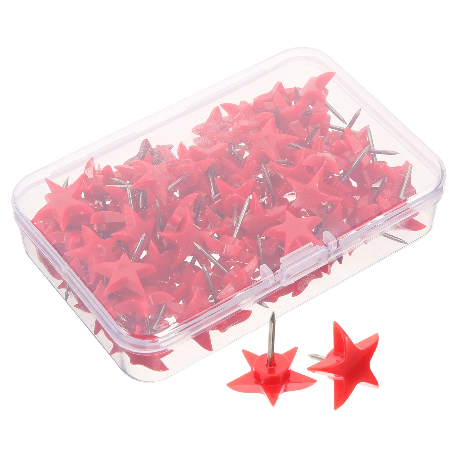 Five-pointed Star Thumbtack Map Push Pin Bulletin Board Tacks Pushpin Pins for Cork Office Thumbtacks Corkboard