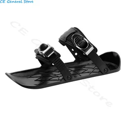 Mini kısa kayak paten kayaklar çizmeler Skiboards atable Winter kısa Mini paten kayak ayakkabıları için taşınabilir kış açık spor