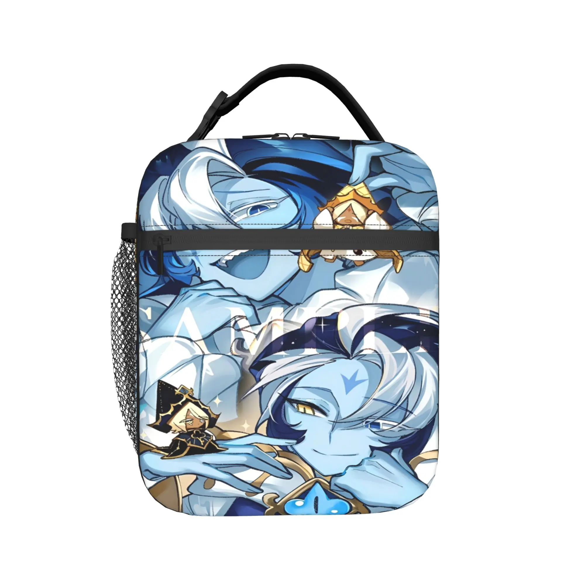 Cookie Run Kingdom Lunch Bag Travel Portable Thermal Lunch Bags For Unisex  Oxford Print Cooler Bag