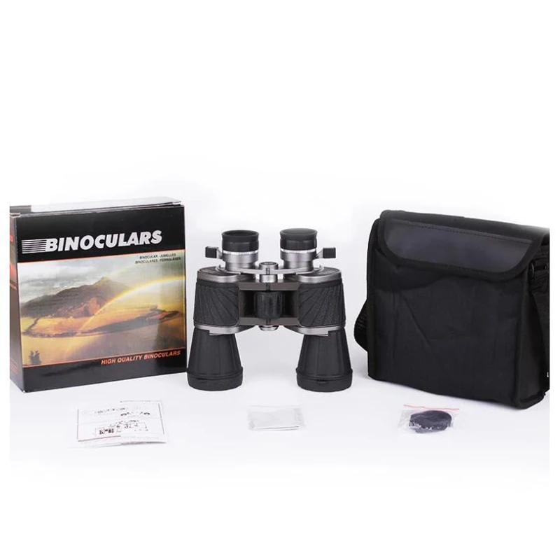Baigish Russian 10x50 Binoculars Powerful Military Lightweight Telescope HD Professional Waterproof for Hunting Bird Watching