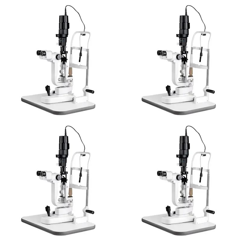 for High-end Ophthalmic Equipment 40x Magnification Five-step Handheld Slit Lamp Portable Eye Examination Device for Clinic