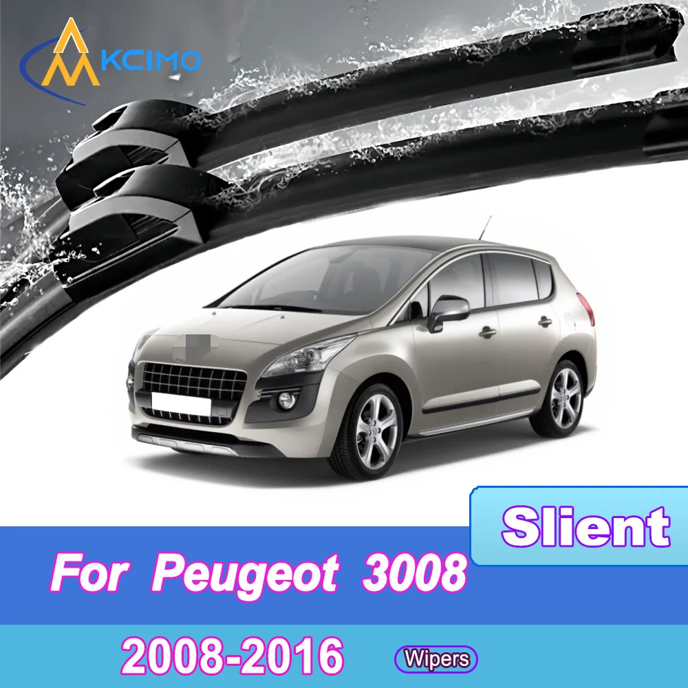 

Premium Silent Beam Wiper Blade For Peugeot 3008 T84 2008-2016 OEM-Level Fit Windshield Rain Brush Accessories