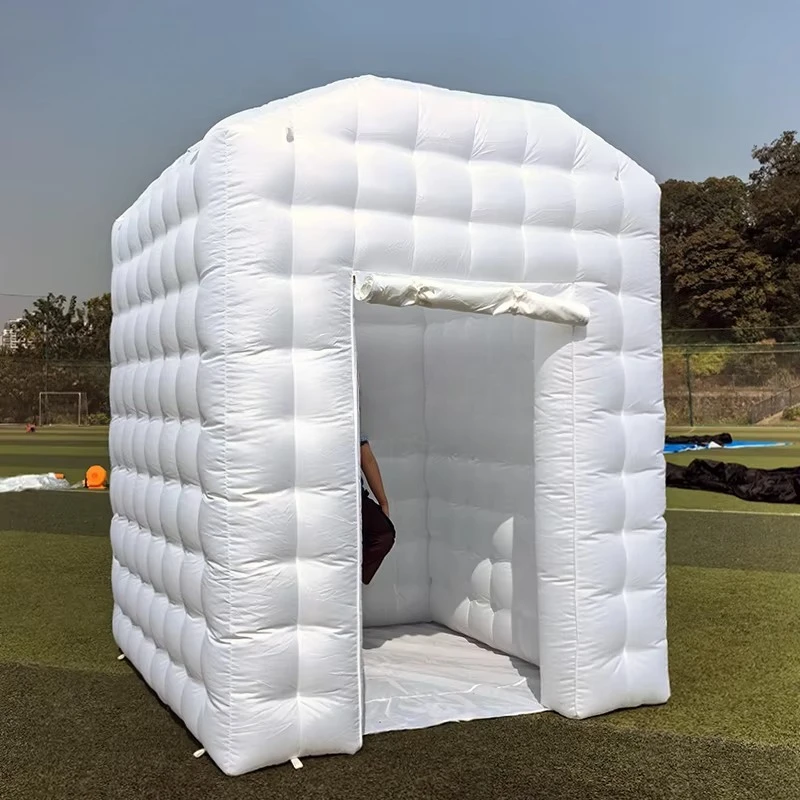 White Inflatable Hot Yoga Tent Meditation Yoga Studio Outdoor Portable Inflatable Mosquito Net