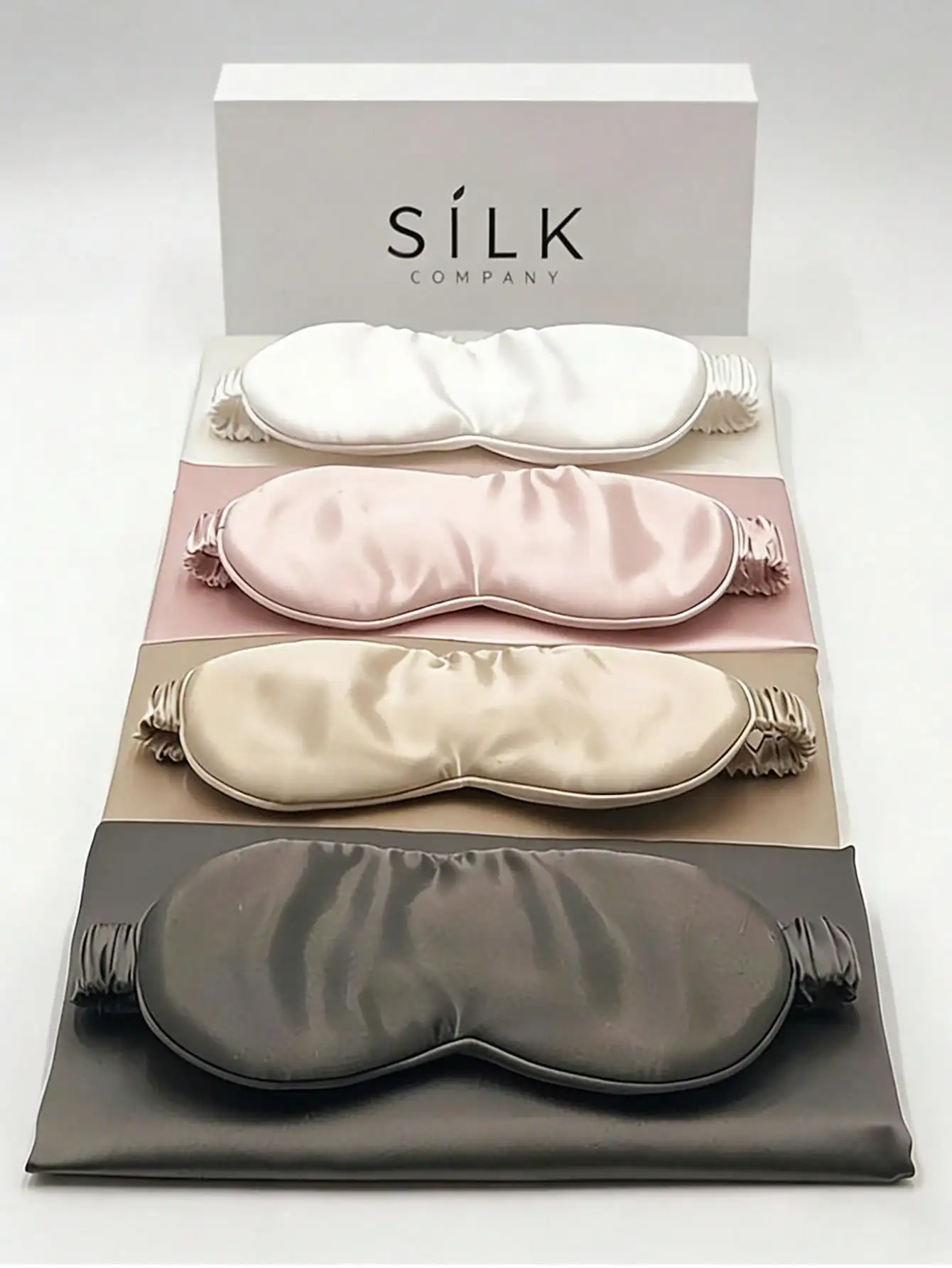 Máscara de ojos para dormir natural, suave y portátil, máscara de ojos opaca para mujeres y hombres, diseño contorneado en 3D, banda elástica ajustable, adecuada para viajes y siestas