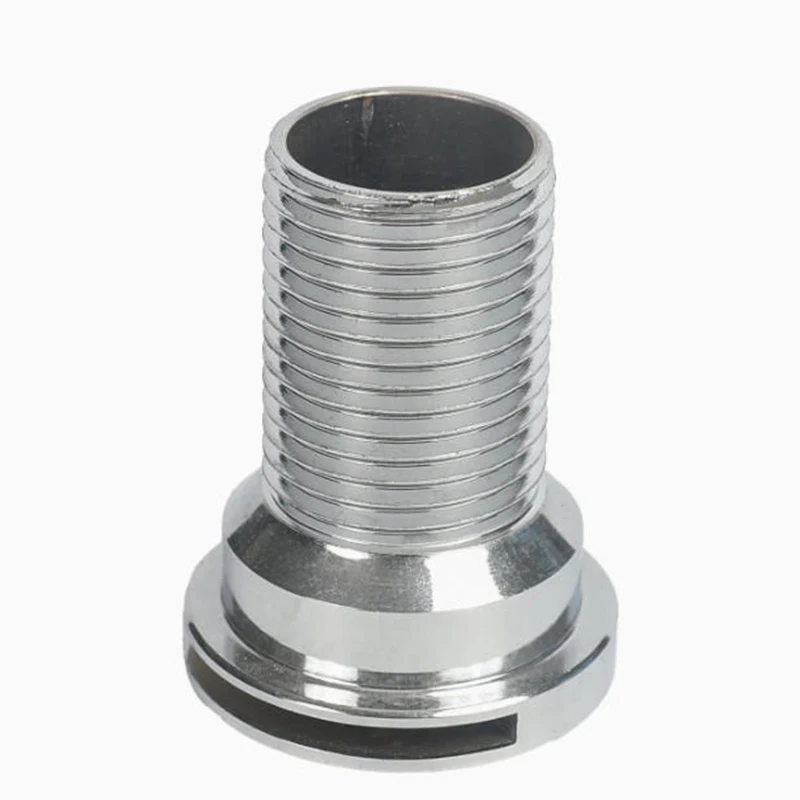 

Precision 5 Axis CNC Machined Aluminum Parts Stainless Steel External Threaded Pipe Fitting
