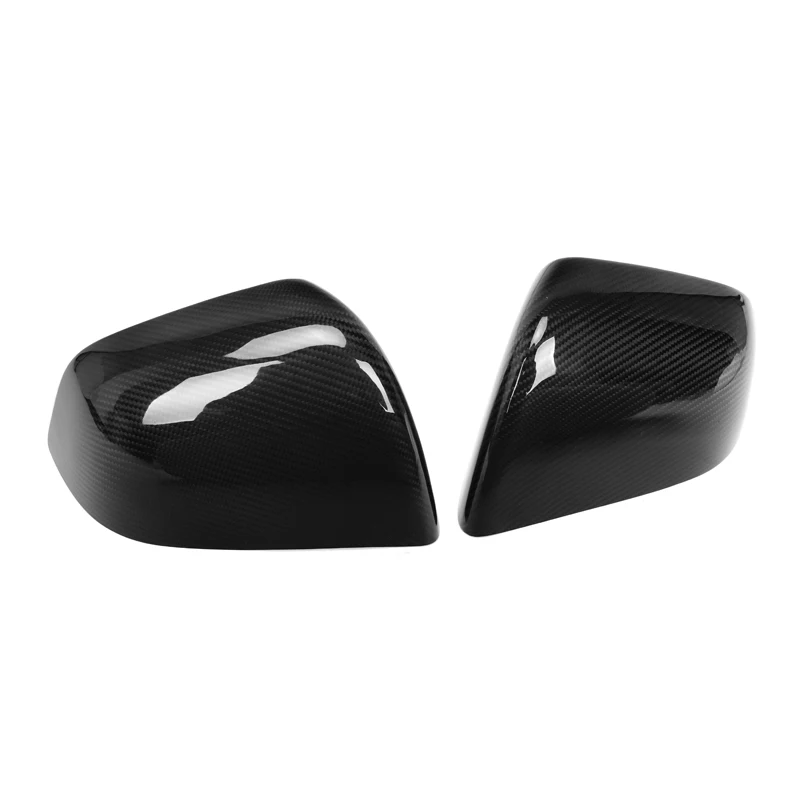 

Carbon Fiber Stick On Car Accessories Parts OEM Style For Tesla Model Y Door Mirror Covers