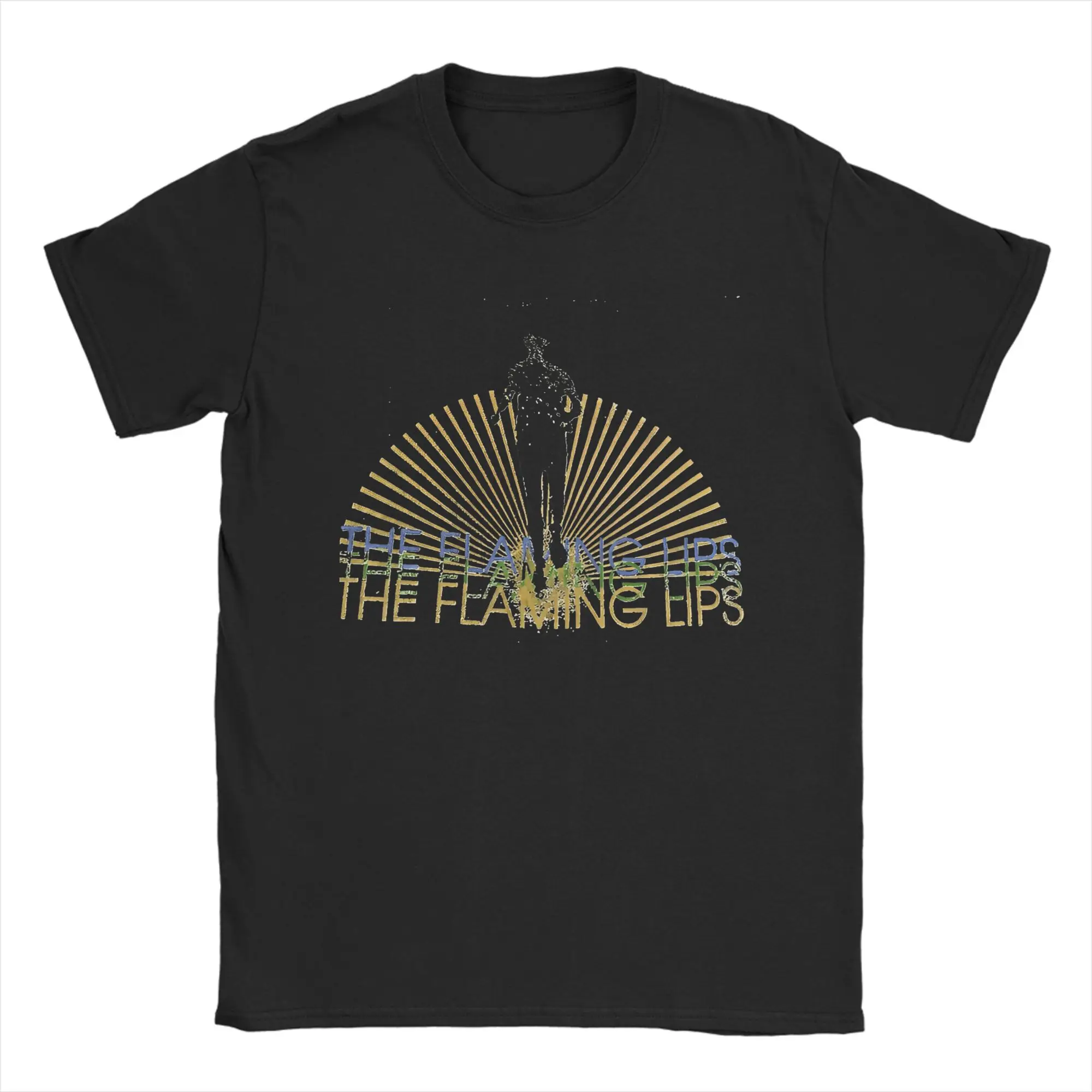 

The Flaming Lips Band T Shirt Summer Cotton T-Shirts For Men Hipster Design Tee Shirt Short Sleeve Y2K Fun Tops