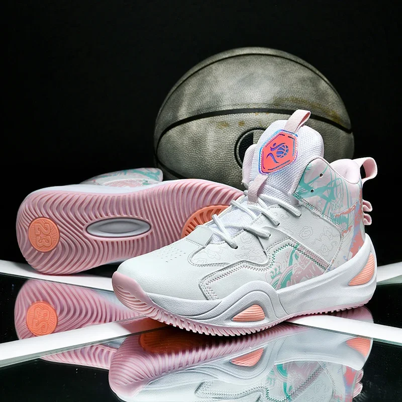 

Sizes 35-45 High Quality Men Basketball Shoes Athletic Original Male Basketball Boots Training Women Sneakers Tennis Sneakers