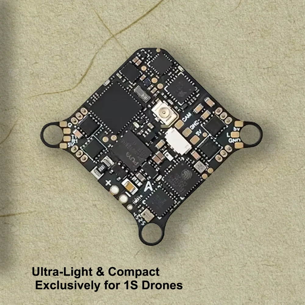 BETAFPV Matrix 1S 5in1 Flight Controller 12A Gold-Plated Brushless ESC AIO with 5.8G 400mW VTX for FPV Air Series Drones