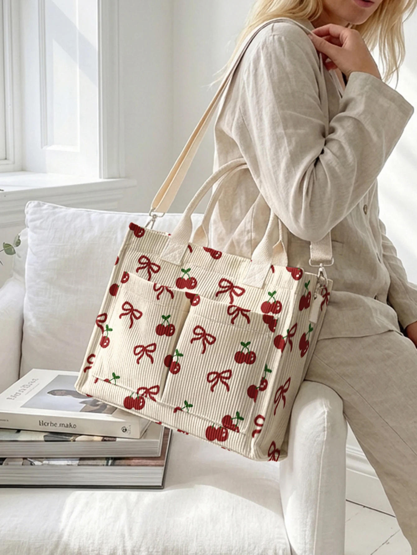 Thumbnail 2 - #31 Trending Faux Fur Shoulder Bags Right Now