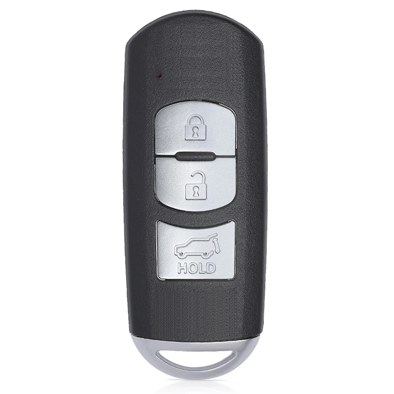 KEYECU 3 pulsanti 433,92 MHz ID49 Chip per Mazda CX-5 CX-9 2017 2018 Auto Smart Remote Key Fob Modello sostitutivo: SKE13E-02