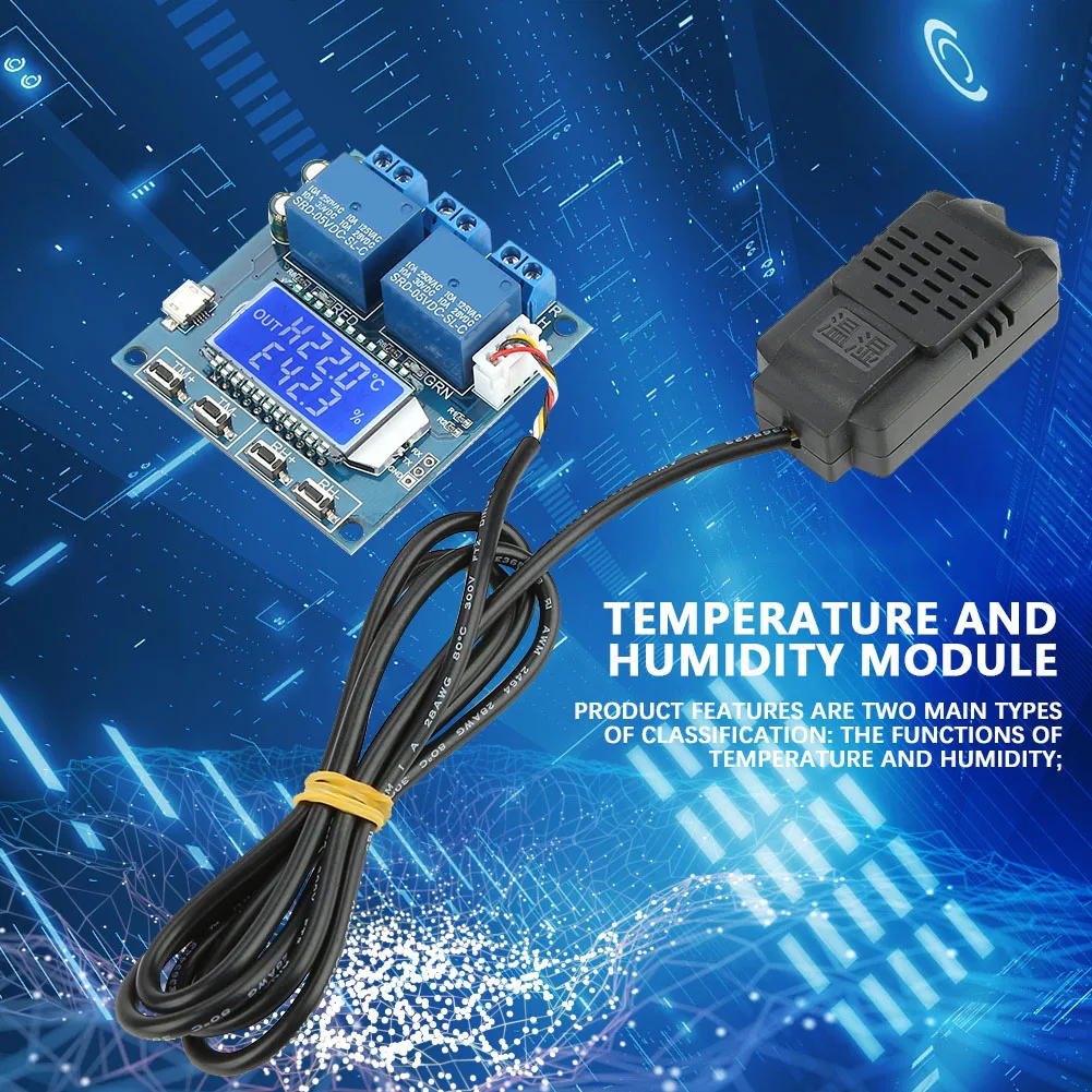 XY-TR01 Digital Temperature Humidity Control Thermometer Hygrometer Controller Module Digital Temperature and humidity Module