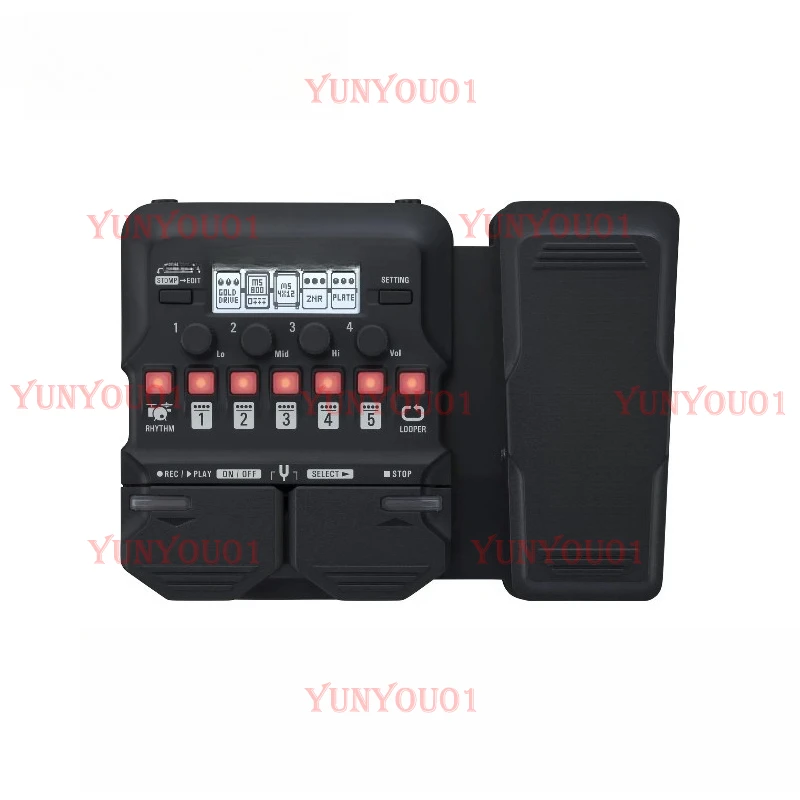 Effect Processor G1 G1X Four Electric Guitar Multi Effect Pedal, with Drum Machine and Amplifier Simulation