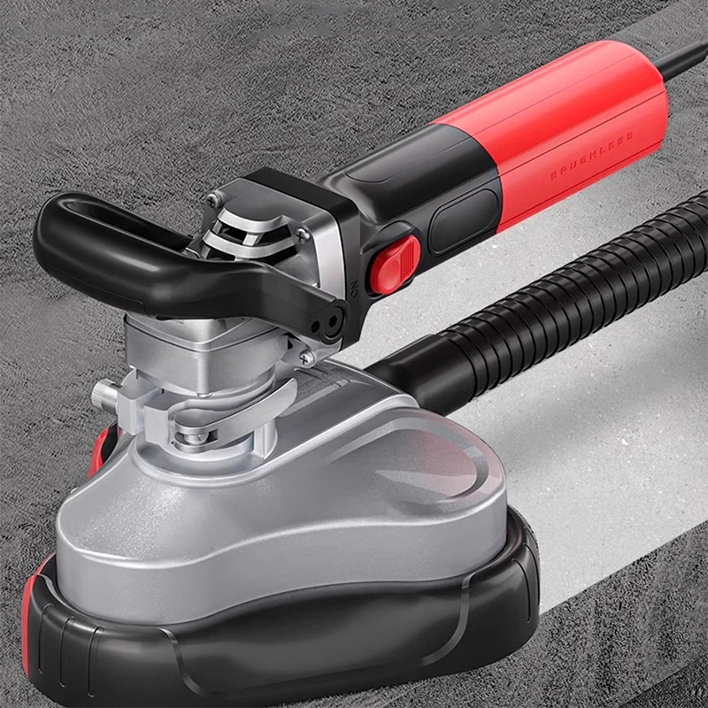 Handheld Triple-Head Dust-Free Cement Grinder Epoxy Floor Polisher Concrete Floor Reno ion Terrazzo Grinder