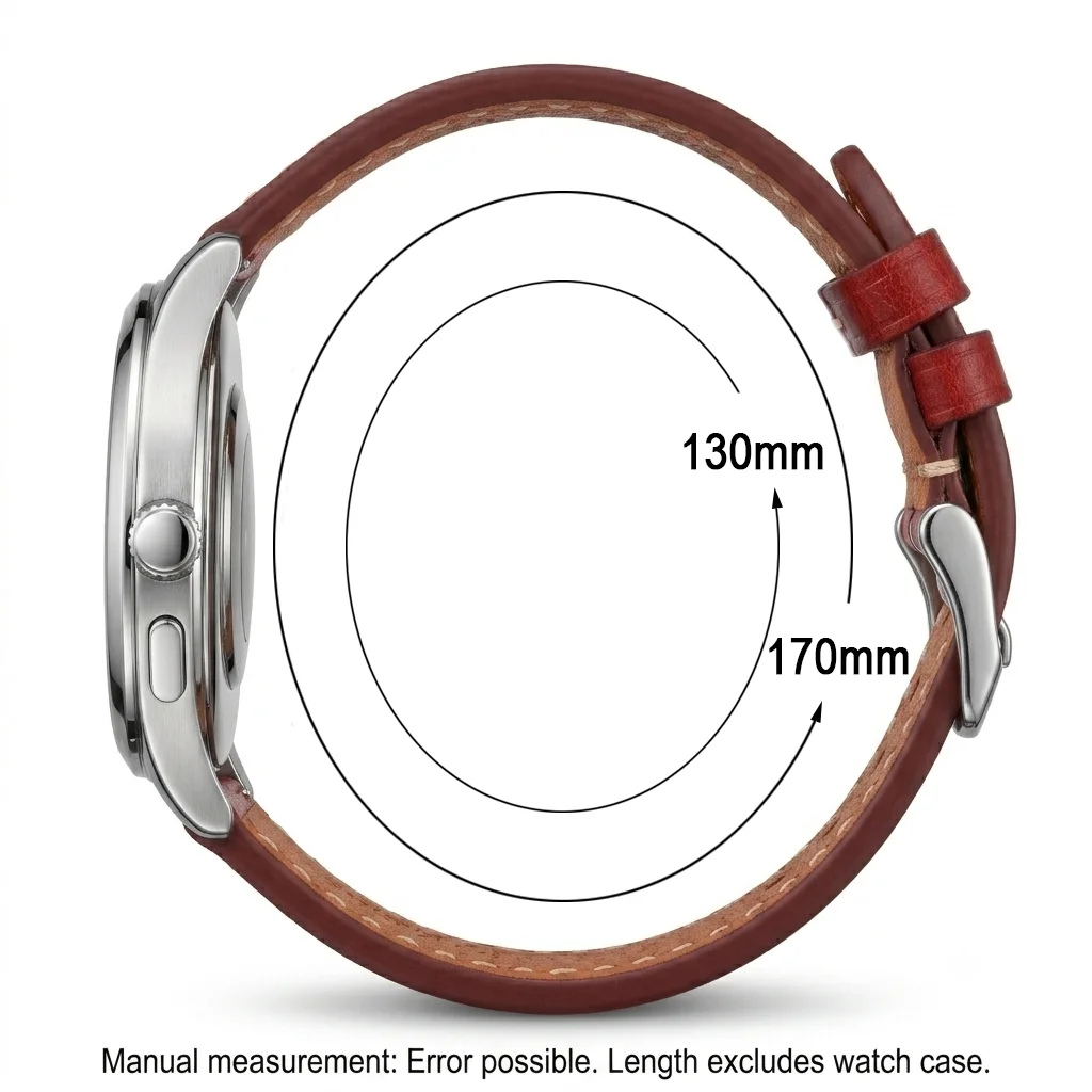 สายนาฬิกาหนังวินเทจเกรดพรีเมีย - Suede Strap Watch บทวิจารณ์และราคา