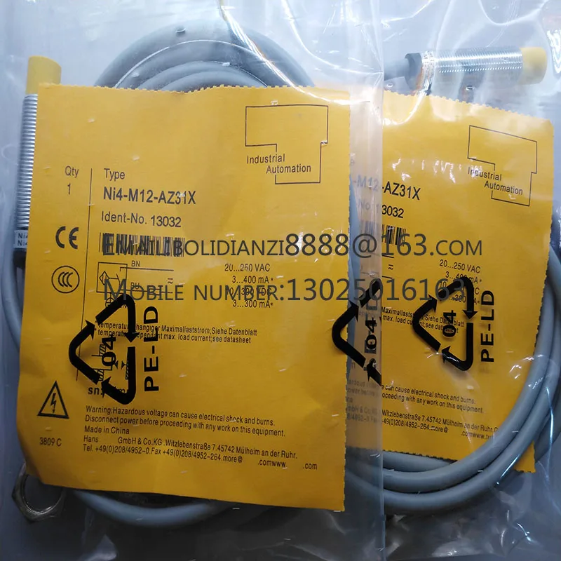 

The brand-new original sensor NI4-M12-AZ31X NI4-M12-RZ31X NI4-M12-AZ3X One year warranty in stock