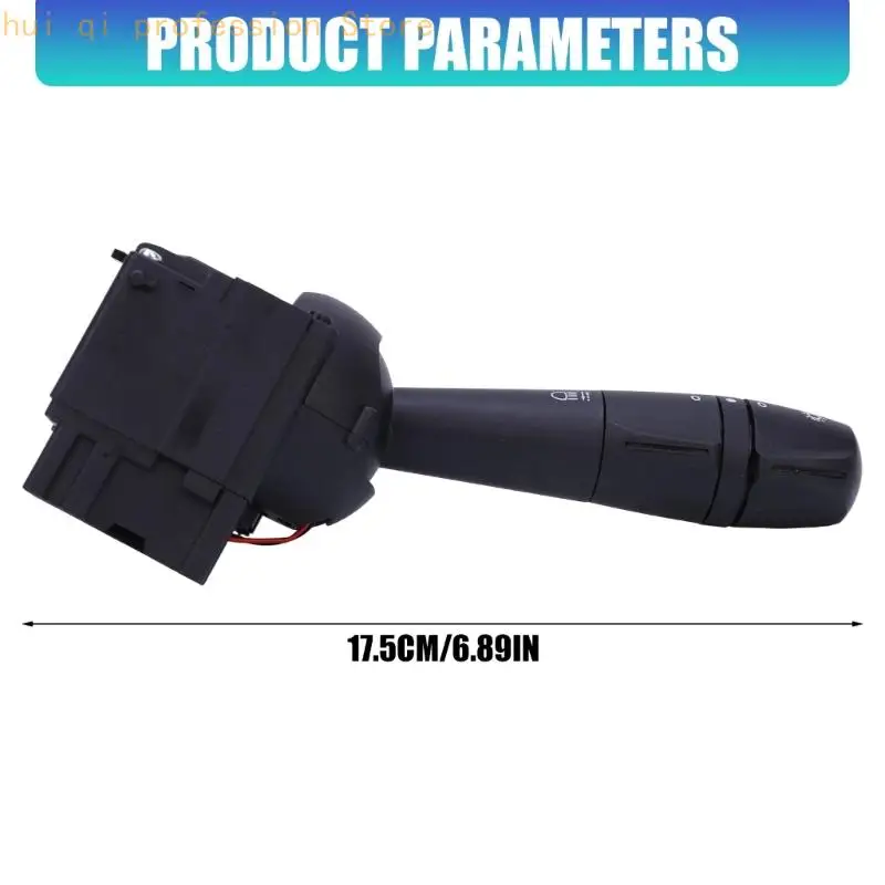 Scheinwerfer- und Blinker-Steuerschalter, Teilenummer 255404709R mit ABS-Gehäuse und Clip-In-Lenksäule H8WE – Detail 6