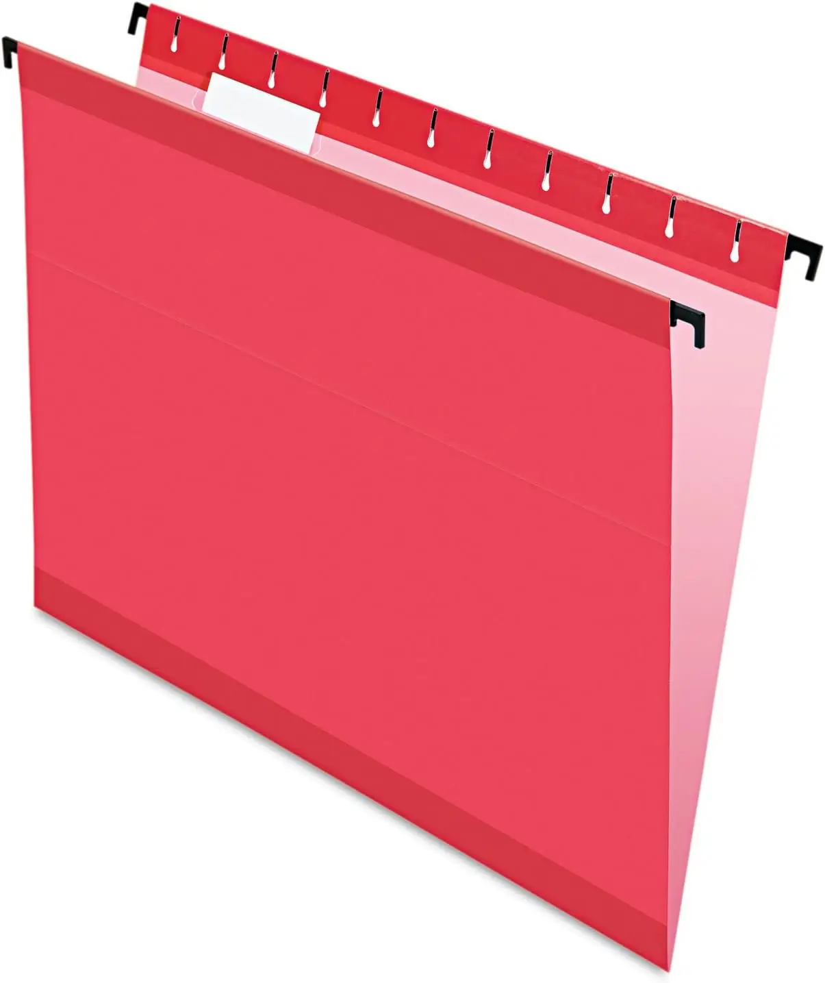 

Reinforced Hanging Folders, Letter Size, Red, 20 per Box with Durable Design