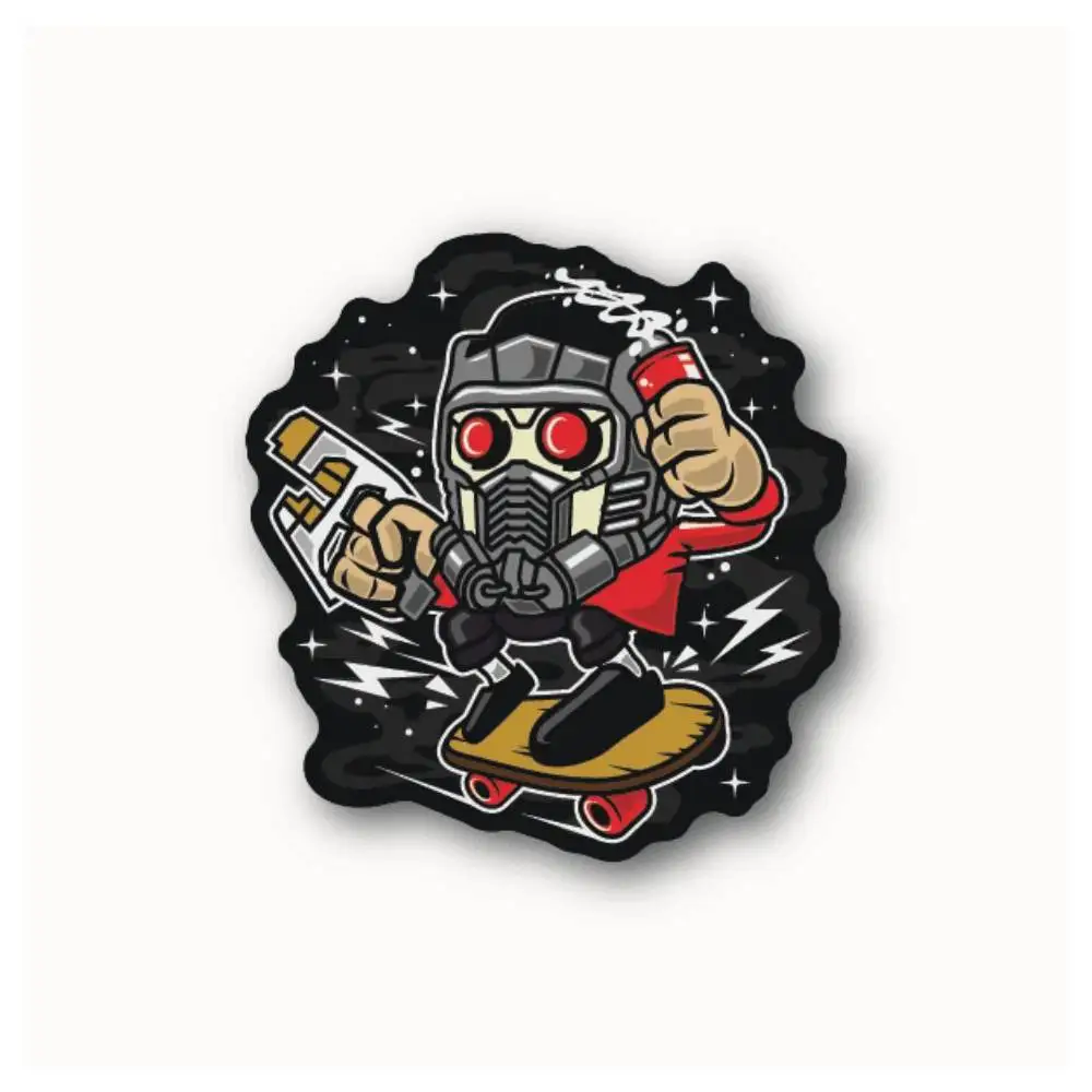 Skate Lord Skateboarding Waterproof Stickers For Decorating Car Windows Motorcycles And Computers.