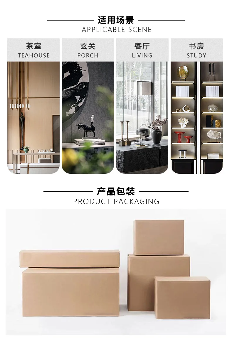 Metal ginkgo tree ornament, study model room storage rack, sales office soft decoration