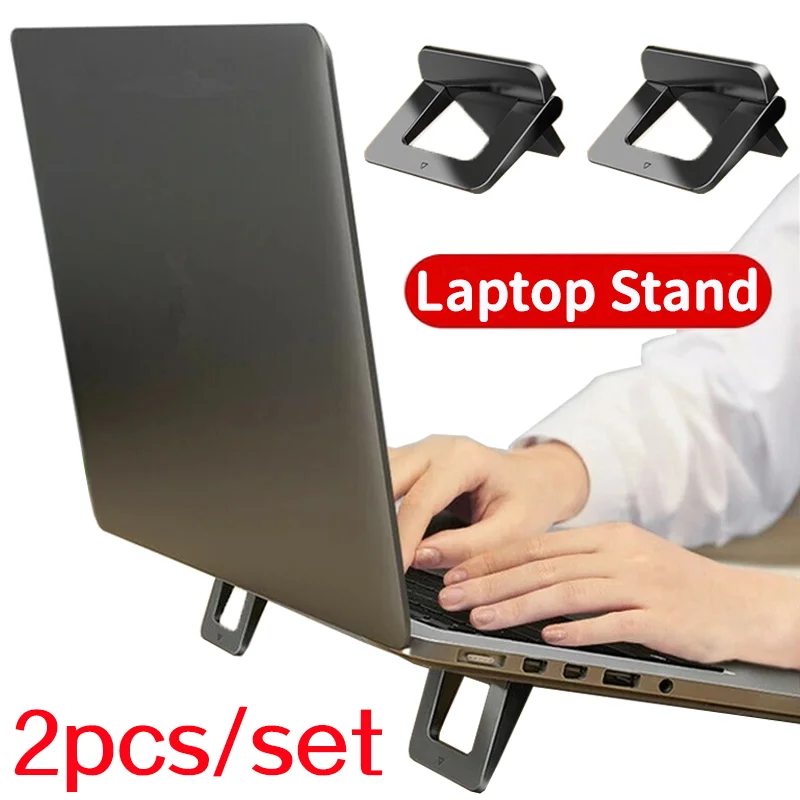 Mini Portable Laptop Stand Invisible Notebook Holder Adjustable Cooling Stand Tablet Table Holder Support for Macbook Xiaomi Air