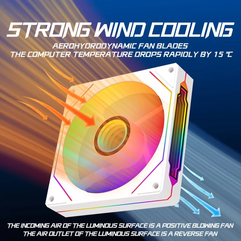 

Корпусный вентилятор Frostbreeze PRISM IV PRO, 120 мм, 5 В, 3-контактный ARGB, 12 В, 4-контактный ШИМ, бесконечное зеркало, 1650 об/мин