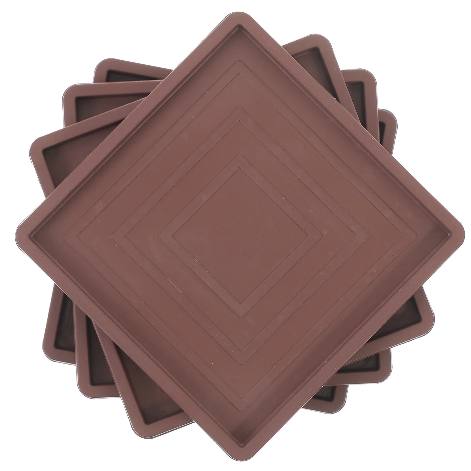 

4pcs Rubber Furniture Coasters Multi-Function Chair Wheel Stoppers Anti-Skid Couch Stoppers Wear-Resistant Easy Install No