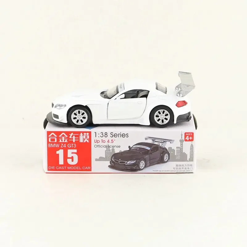 1:38 BMW Z4 GT3 Alloy pull-back vehicle model Diecast Metal Model Car Random color