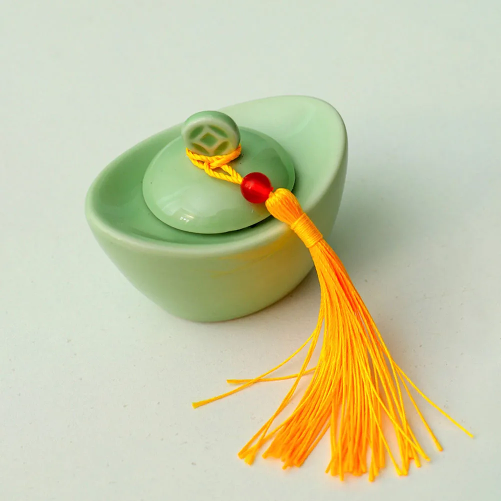 

Ceramic Sealed Jar Tea Holder Fine Workmanship Spice Coffee Candy Seasoning Storage Tea-Leaf Storage Jar Powder Holder