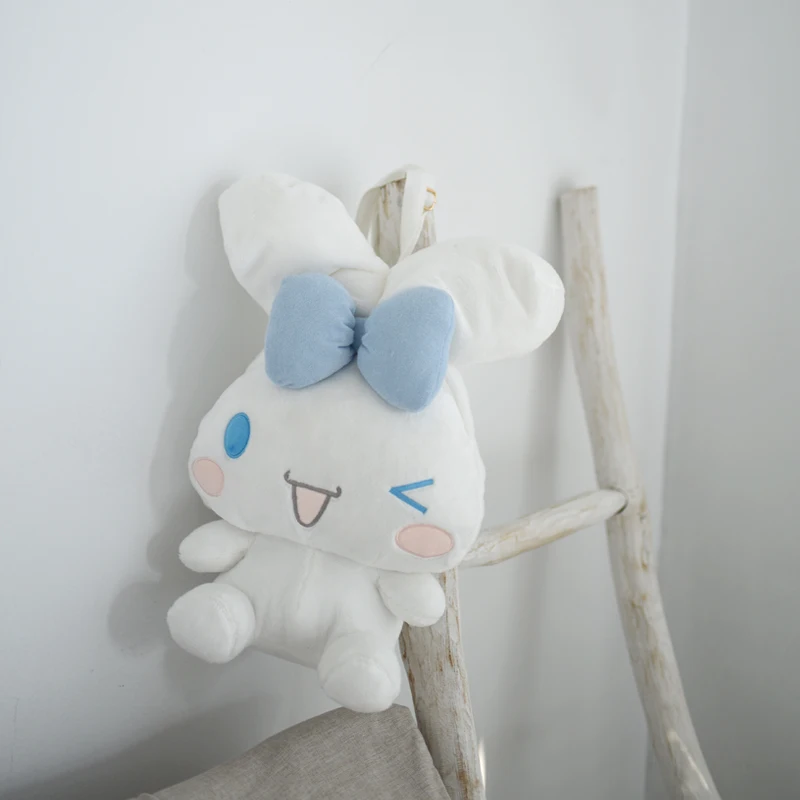 Cute Cinnamoroll Pochacco Backpack Lovely Stuffed Anime Cartoon Plush Bag Japanese Style Shoulder Bag Messenger Bag Girl