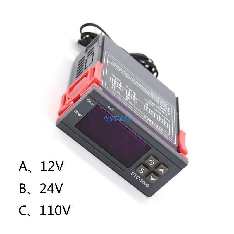 

E15A High-Precision Digital Thermostat Portable Temperature Controller for Incubator Temperature Control 3 Types
