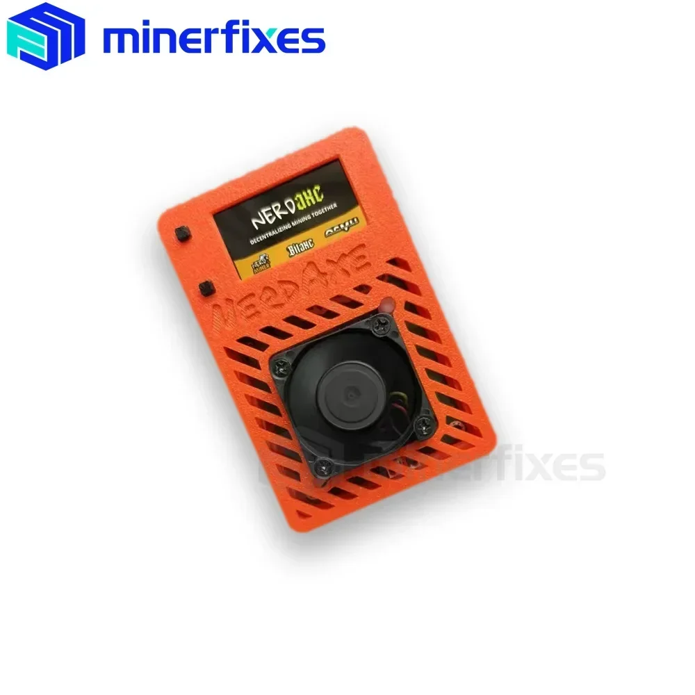 NerdAxe Bitaxe Ultra BM1366 Asic 칩 500Gh/s 비트코인 채굴기 솔로 로터리 채굴기 가정용 행운의 채굴기 btc 암호화폐 채굴기