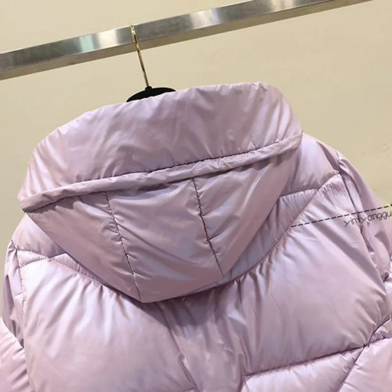 In 2023 The New Winter Eiderdown Cotton-padded Jacket Is Light and Thin Short and Casual Fashionable and Bright Surface Jacket