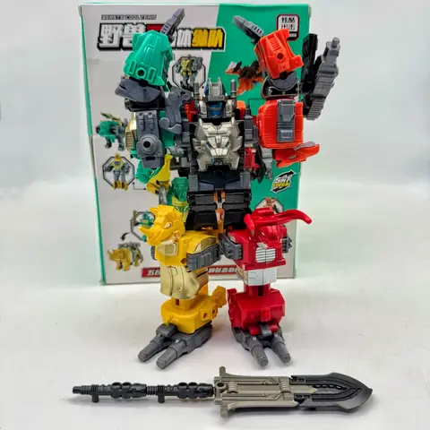 TENGYANG 기계 야수 로봇 변환 16CM 5 IN 1 Predacons Predaking 액션 피규어 장난감 어린이 선물