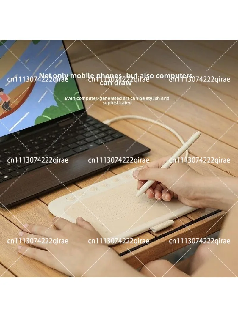 Q6 Digital Drawing Tablet Graphic Board Writing Pad for Kids Children Support Android PC Mac