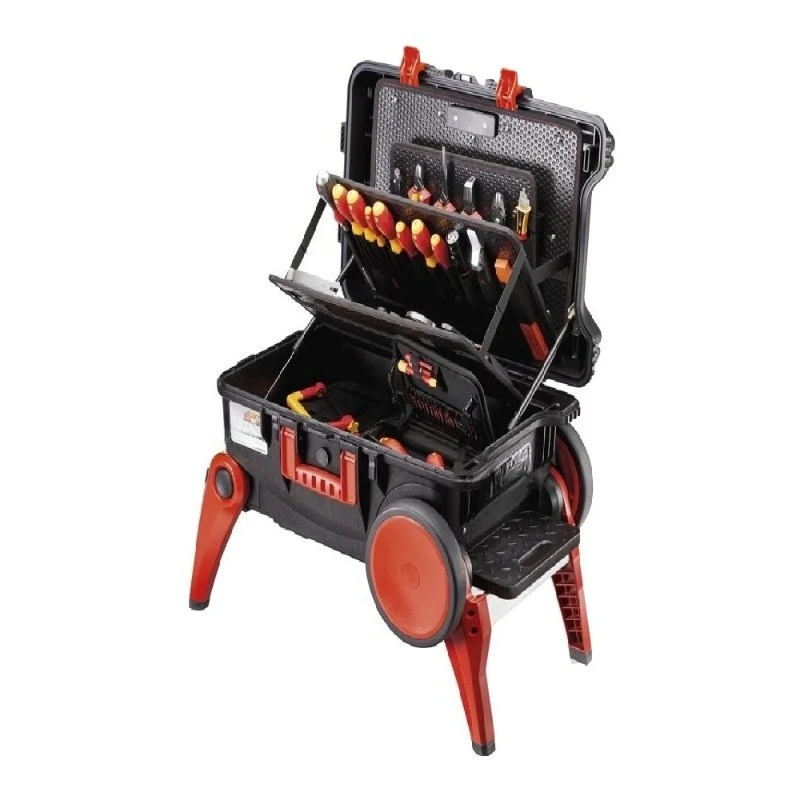 

Multifunctional Master Electrician Telecommunications Maintenance Combination Set Large Capacity Toolbox