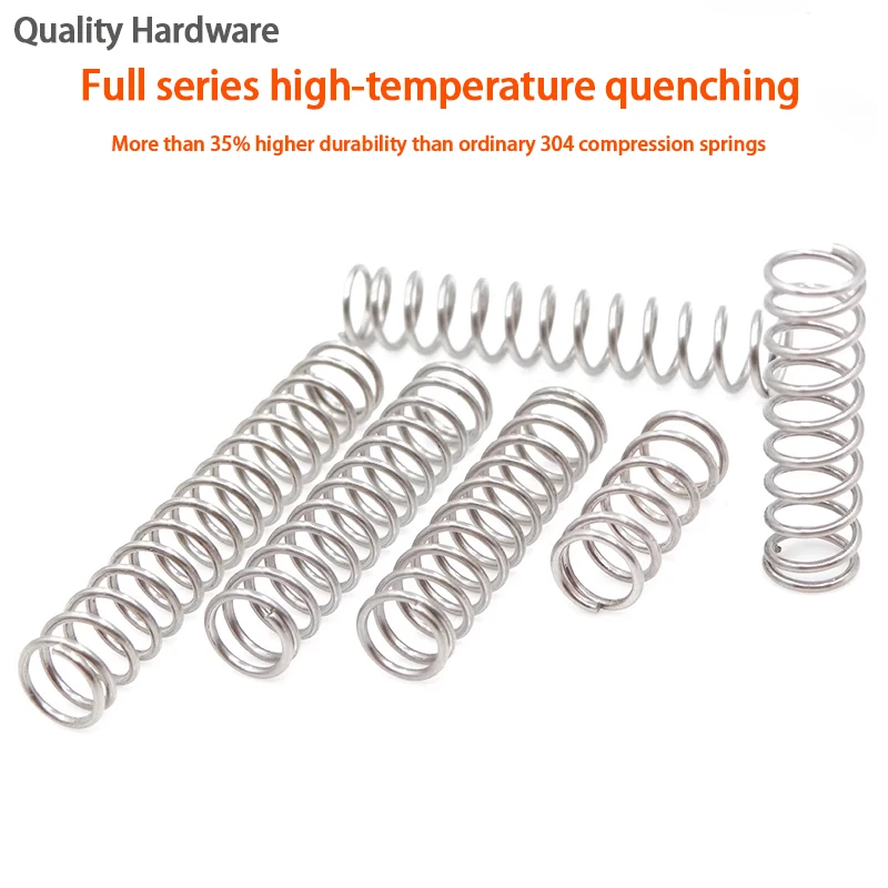 Wire Diameter 1.5mm 304 Stainless Steel Compression Spring Y-shaped Shock Absorption Return Spring Customizable 10Pcs