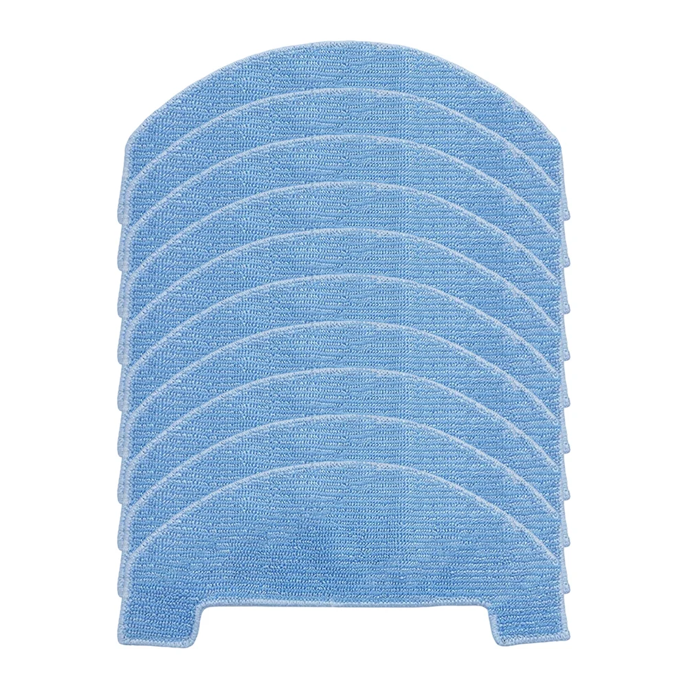 10/4PCS 세척 가능 재사용 가능한 걸레 천 세트 Ultenic T20-Pro 및 Honor S3 로봇 진공 청소기 용 마이크로 화이버 교체 패드