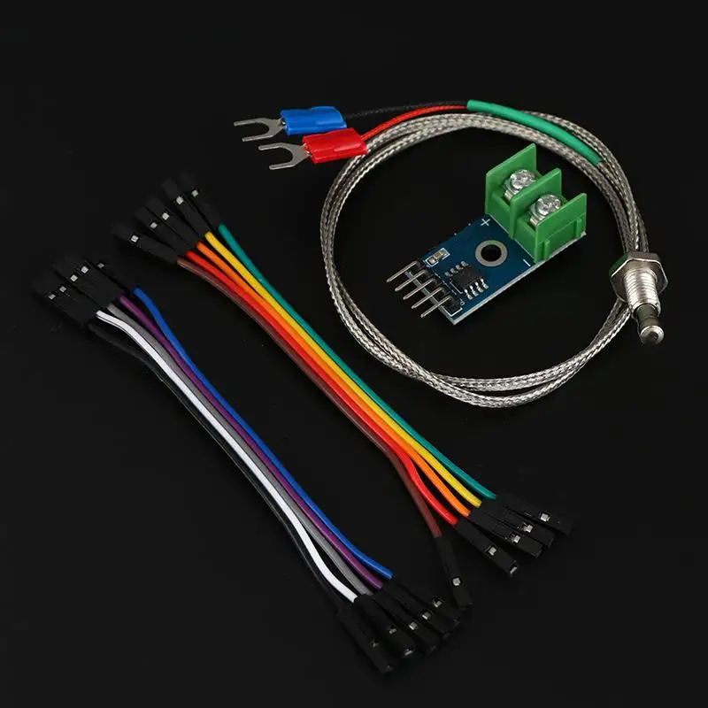 TSTARDEV MAX6675 Thermocouple Module & Sensor with Dupont Wire: Essential Kit
