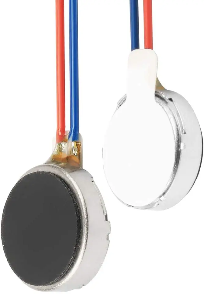 Mini motores de vibración de 10mm x 3mm, DC 3V, 12000rpm, botón plano tipo moneda, Micro DC, Motor vibratorio para buscapersonas de teléfono móvil T