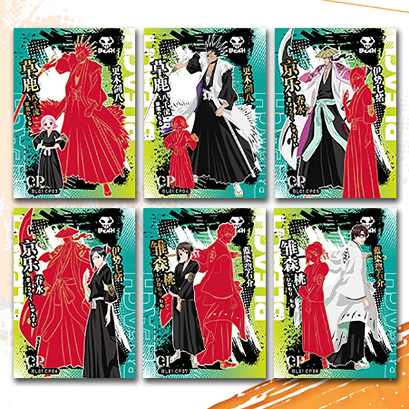 Genuine Bleach Thousand Year Blood War Chapter Around Japanese Periphery Card Collection Booster Box Rare Limit SGD Metal Card