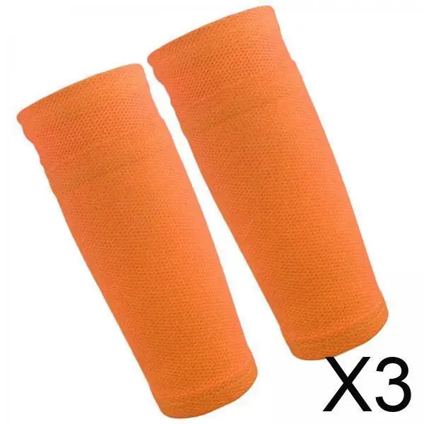 

Shin Guard Sleeves Nylon Calf Compression Sock Breathable Sports Leg Cover with Pocket for Soccer Running Men Women