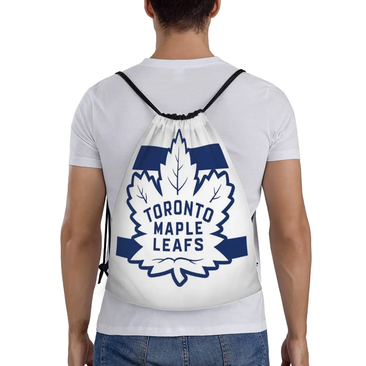 

Рюкзаки Icon Maple Leafs Toronto, многофункциональные сумки на шнурке с карманами для мелочей, сумки для книг, сумки для путешествий и школы
