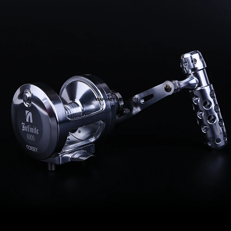 

Металлическая рыболовная катушка для медленного джиггинга с мощным фрикционом для крупной дичи